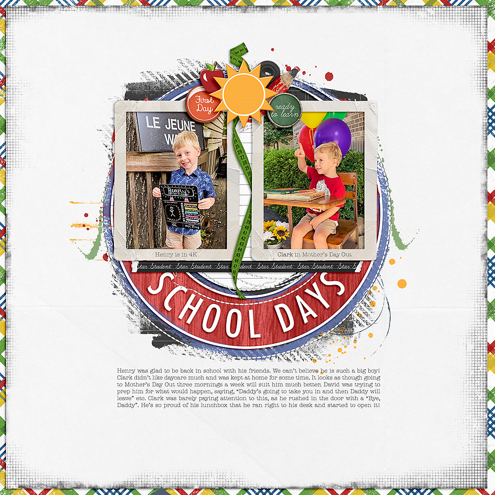 School Days-Template Mashup