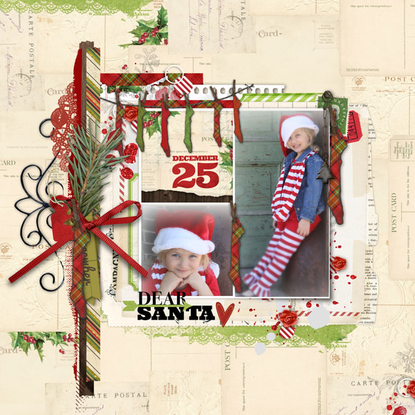 December 25th: Christmas Day Scrapbooking Kit