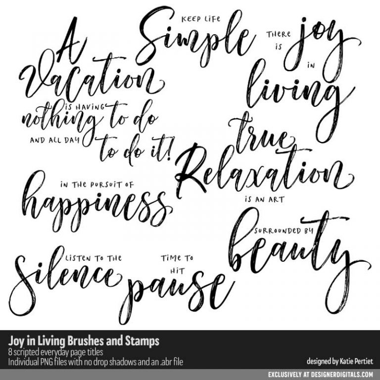 Joy in Living Brushes and Stamps 01 Katie Pertiet Designs