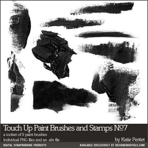 Touch Up Paint Brushes and Stamps 08 - Katie Pertiet Designs