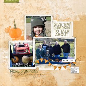 Katie Pertiet Designs Scrapbook Page