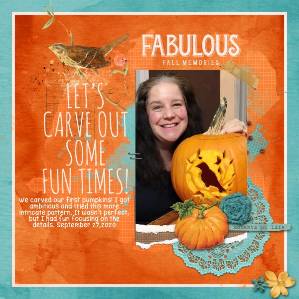 Katie Pertiet Designs Scrapbooking Page