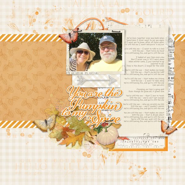 Katie Pertiet Designs Scrapbooking Page