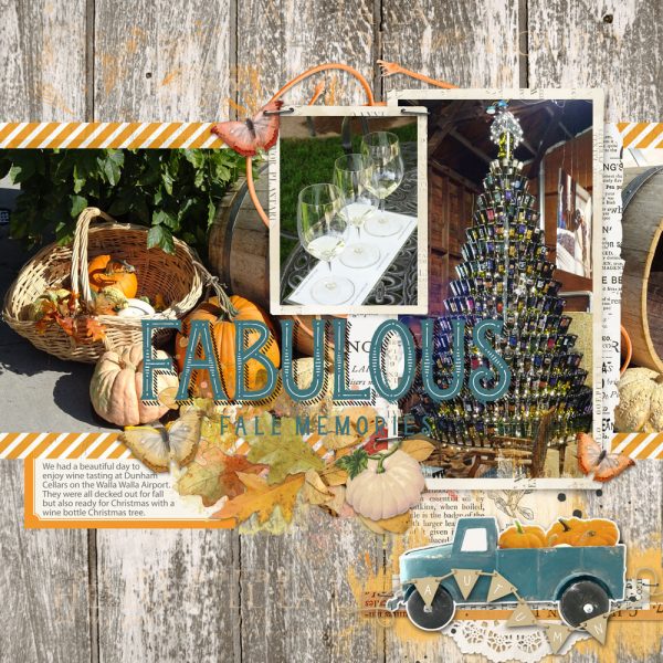 Katie Pertiet Designs Scrapbooking Page