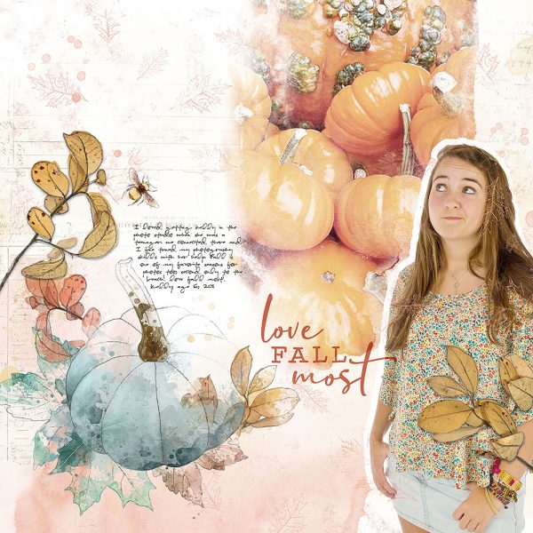 Katie Pertiet Designs Scrapbooking Page