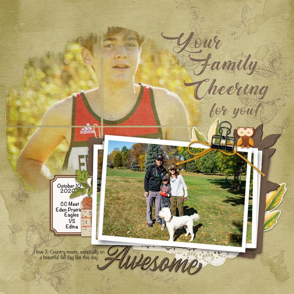 Katie Pertiet Designs Scrapbooking Page