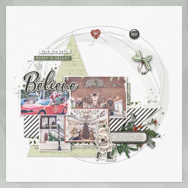 Rustique Noel Scrapbook Kit - Katie Pertiet Designs