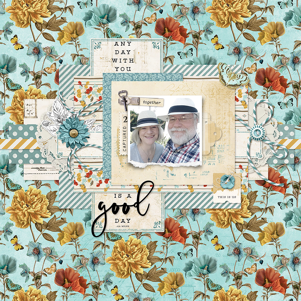 Ancestry Scrapbook Kit - Katie Pertiet Designs