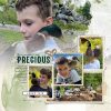 Katie Pertiet Designs Scrapbook Page Layout