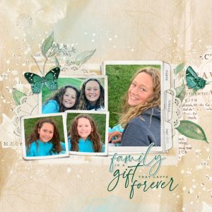 Katie Pertiet Designs Scrapbook Page Layout