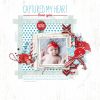 Katie Pertiet Designs Scrapbook Page Layout