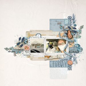 Katie Pertiet Designs Scrapbook Page Layout