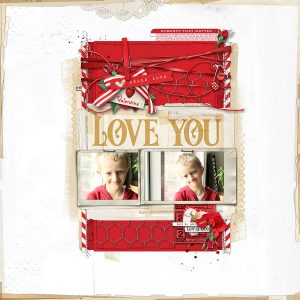 Katie Pertiet Designs Scrapbook Page Layout