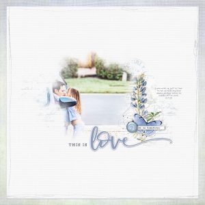 Katie Pertiet Designs Scrapbook Page Layout