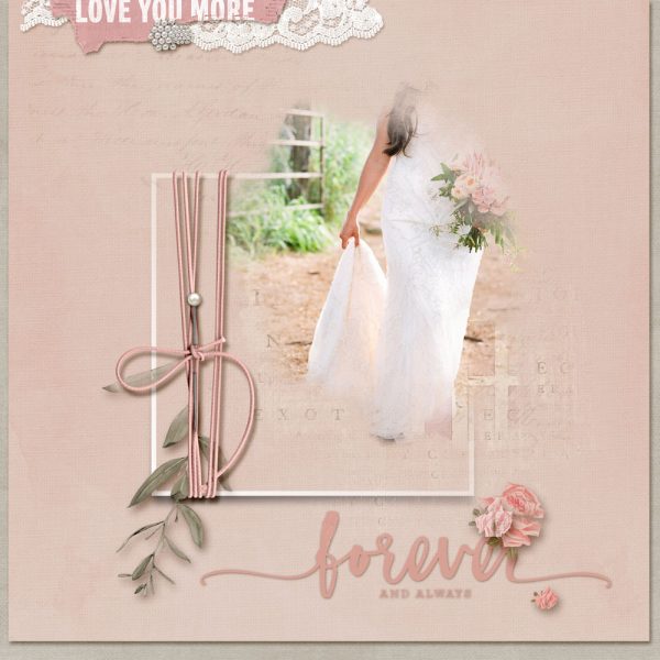 Katie Pertiet Designs Scrapbook Page Layout