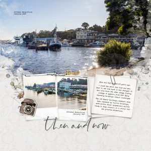 Katie Pertiet Designs Scrapbook Page Layout