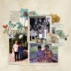 Katie Pertiet Designs Scrapbook Page Layout