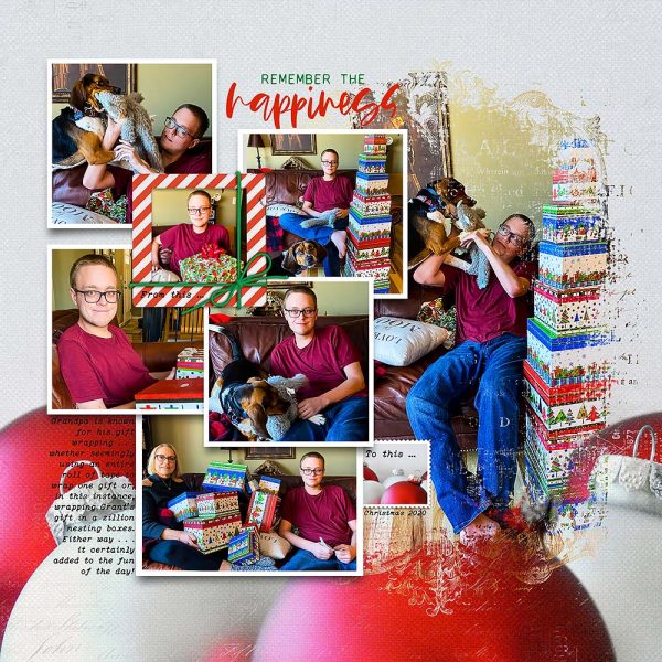 Katie Pertiet Designs Scrapbook Page Layout