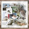 Katie Pertiet Designs Scrapbook Page Layout