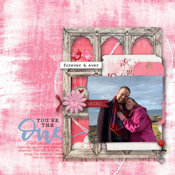 Katie Pertiet Designs Scrapbook Page Layout