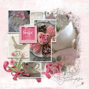 Katie Pertiet Designs Scrapbook Page Layout