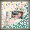 Katie Pertiet Designs Scrapbook Page Layout