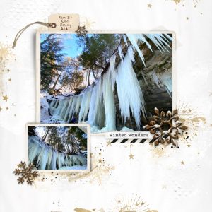 Katie Pertiet Designs Scrapbook Page Layout