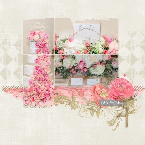 Katie Pertiet Designs Scrapbook Layout