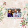 Katie Pertiet Designs Scrapbook Page Layout