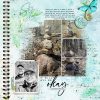 Katie Pertiet Designs Scrapbook Page Layout