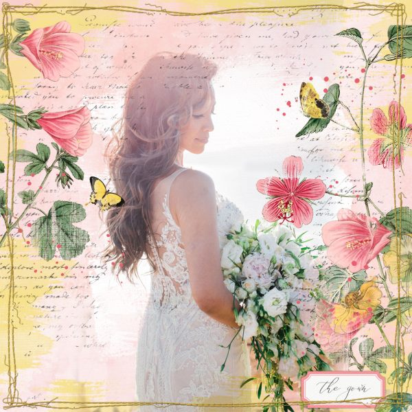 Katie Pertiet Designs Scrapbook Page Layout