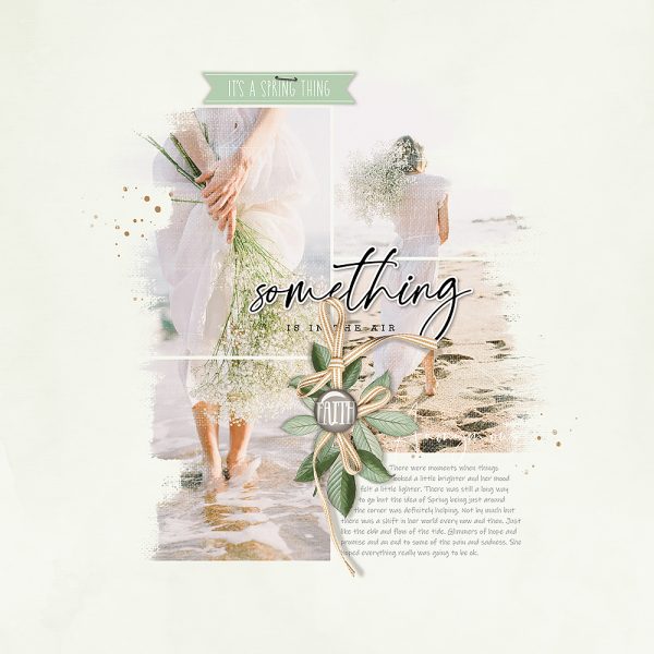 Katie Pertiet Designs Scrapbook Page Layout