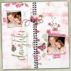 Katie Pertiet Designs Scrapbook Page Layout