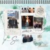 Katie Pertiet Designs Scrapbook Page Layout