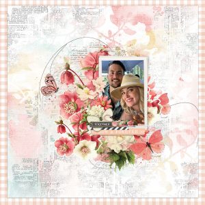 Katie Pertiet Designs Scrapbook Page Layout