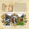 Katie Pertiet Designs Scrapbook Page Layout