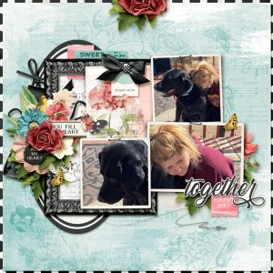 Katie Pertiet Designs Scrapbook Page Layout