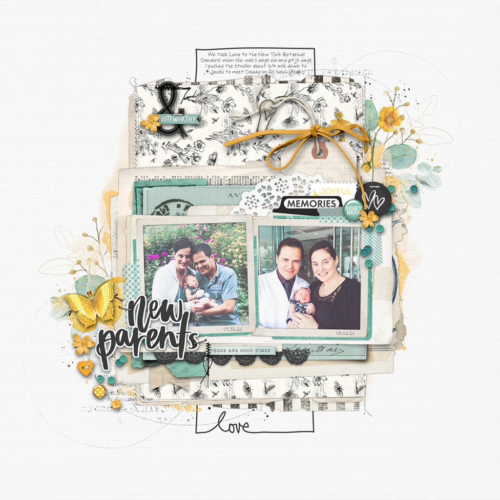 Hand Scripted Expecting Stamp Pack - Katie Pertiet Designs