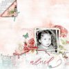 Katie Pertiet Designs Scrapbook Page Layout