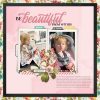 Katie Pertiet Designs Scrapbook Page Layout