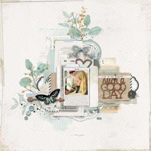 Katie Pertiet Designs Scrapbook Page Layout