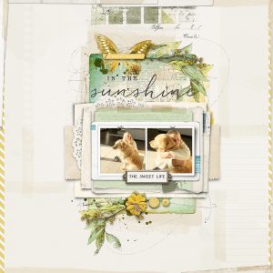 Katie Pertiet Designs Scrapbook Layout