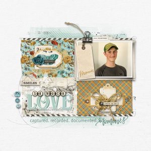 Katie Pertiet Designs Digital Scrapbook Layout