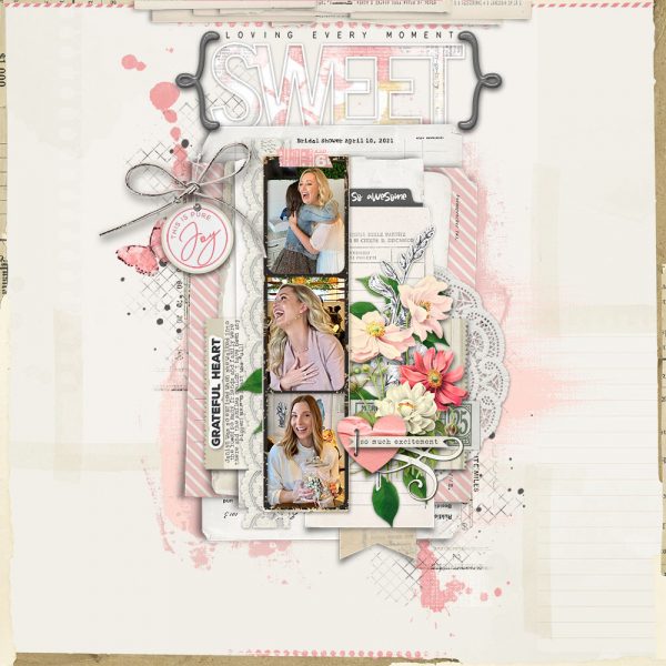 Katie Pertiet Designs Digital Scrapbook Layout