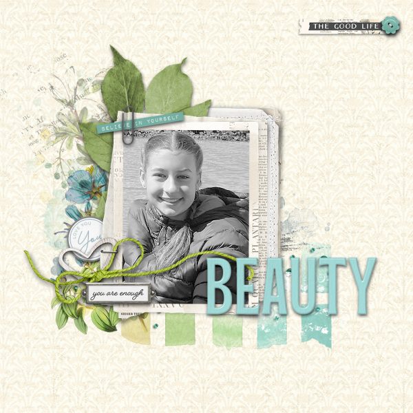 Katie Pertiet Designs Digital Scrapbook Layout