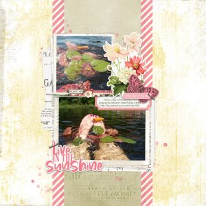 Katie Pertiet Designs Scrapbook Layout