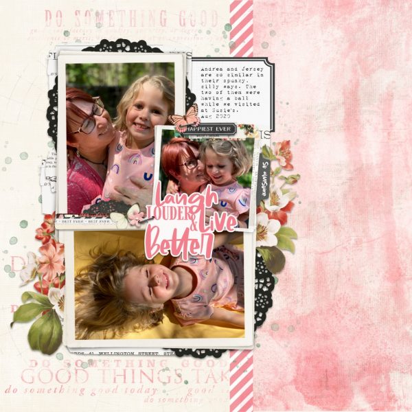 Katie Pertiet Designs Digital Scrapbook Layout