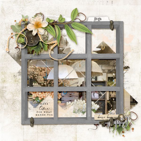 Katie Pertiet Designs Scrapbook Page Layout