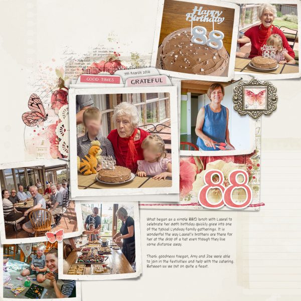 Katie Pertiet Designs Digital Scrapbook Layout