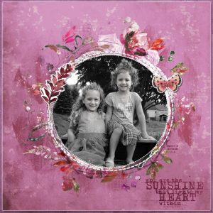 Katie Pertiet Designs Scrapbook Layout